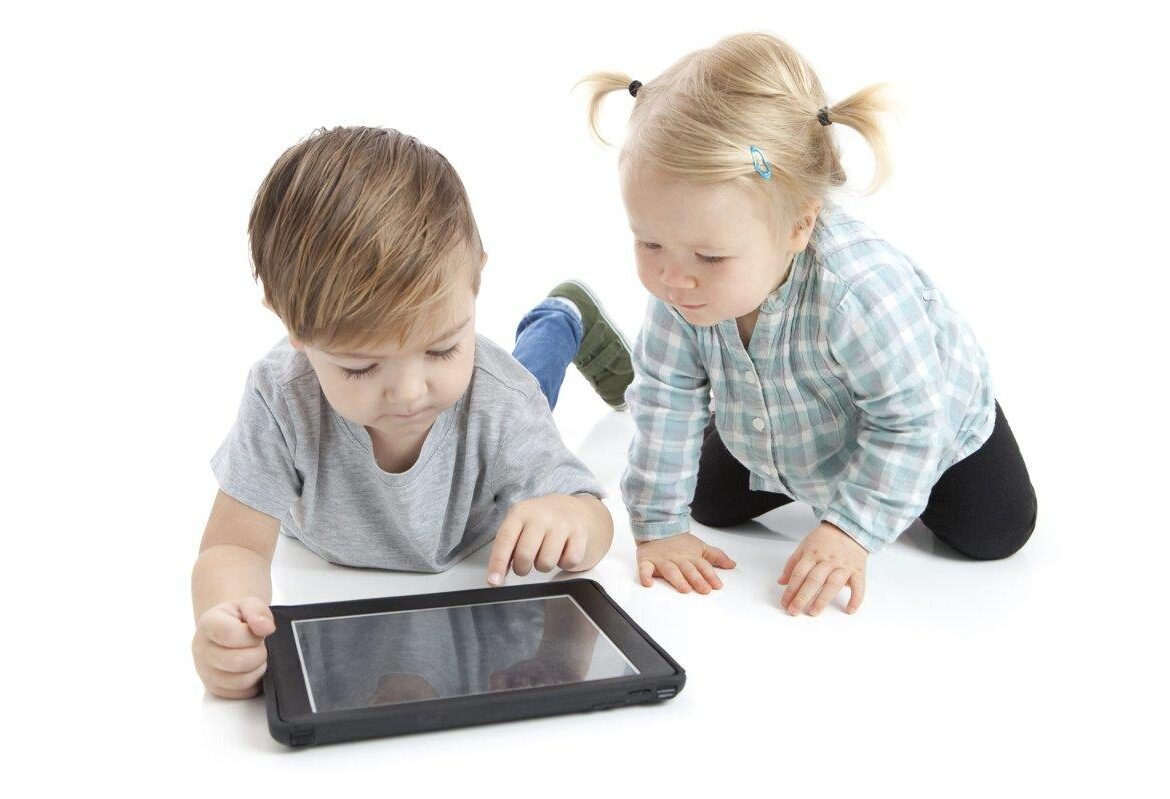 Today's tots are tablet pros. (istockphoto.com)
