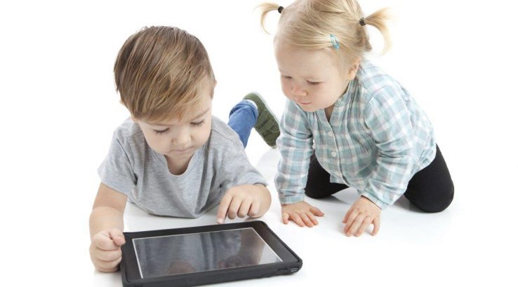 Today's tots are tablet pros. (istockphoto.com)