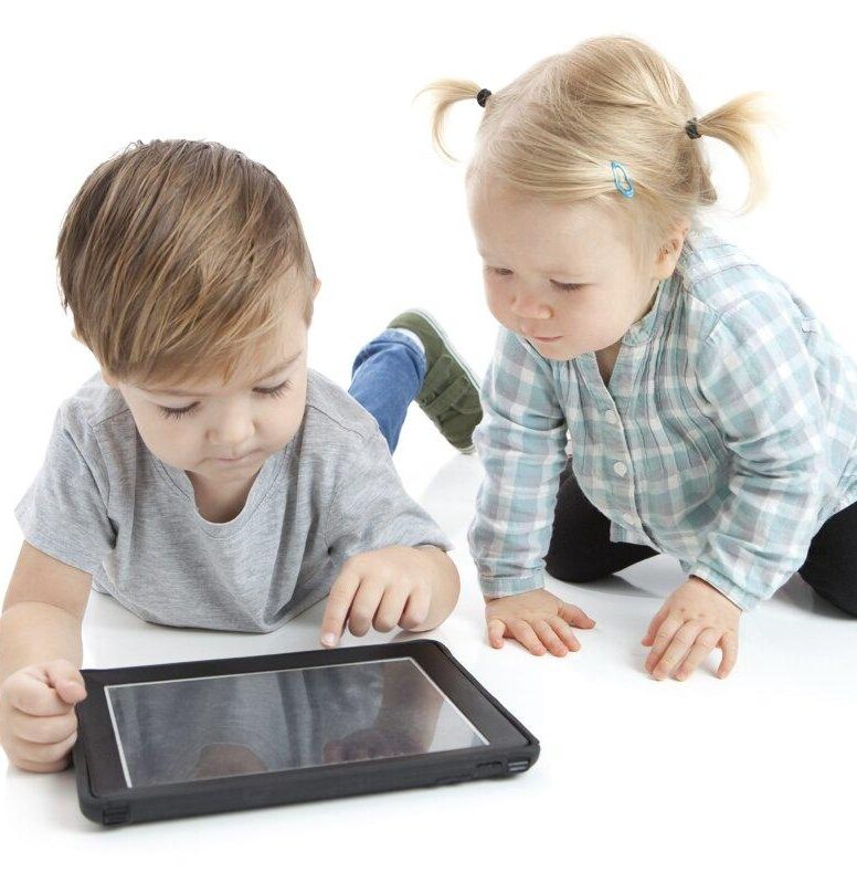 Today's tots are tablet pros. (istockphoto.com)